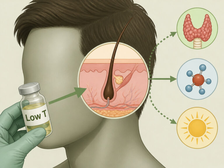 Does Low Testosterone Cause Hair Loss?