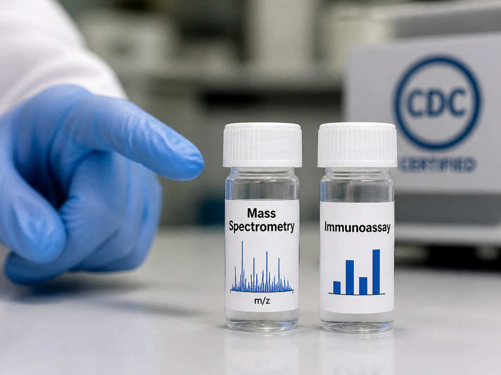 Comparing mass spectrometry versus immunoassay lab methods for accurate testosterone testing