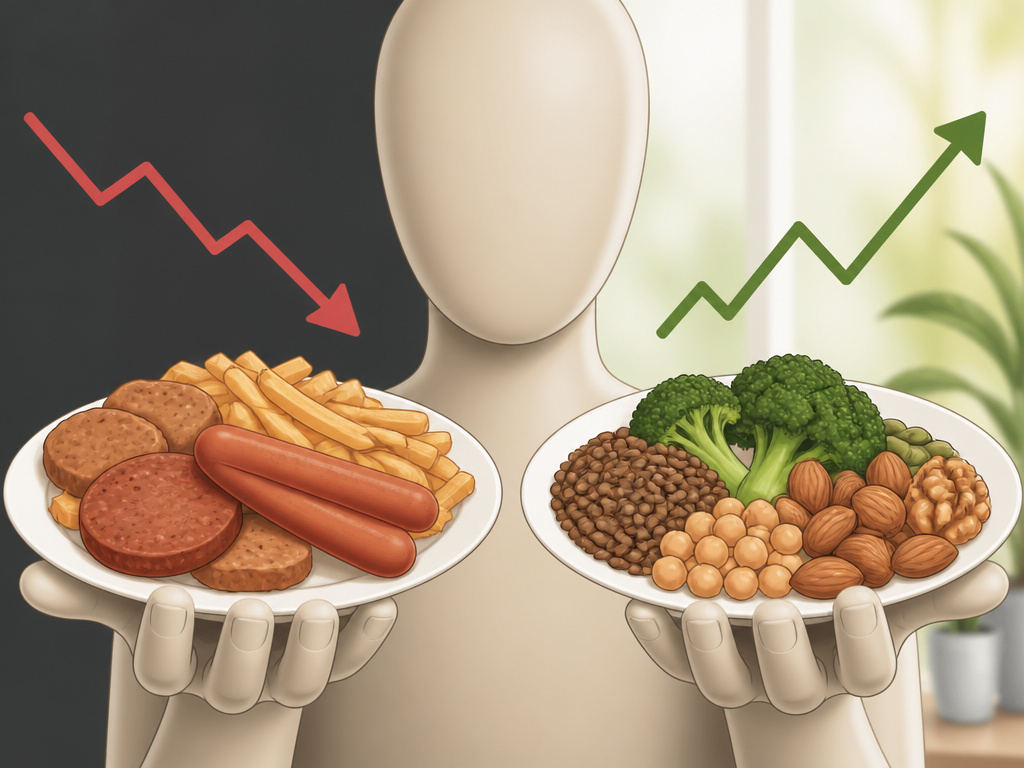 Vegan diet comparison: processed soy foods versus whole plant foods for testosterone.
